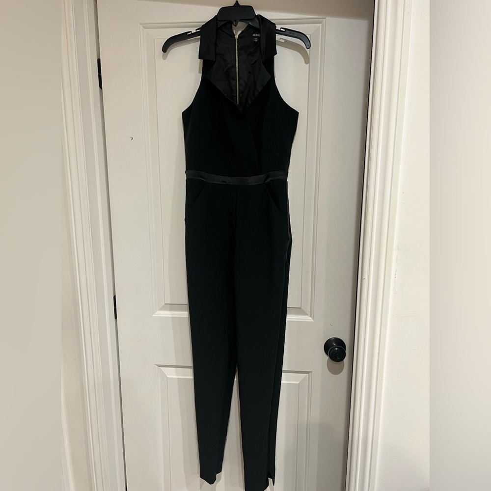 XOXO Satin Jumpsuit